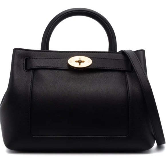 Mulberry Handbags - Mulberry Black Islington Leather Tote